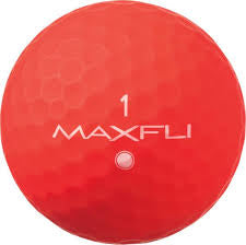 12 Red assorted golfballs