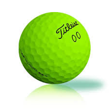 Green assorted golfballs