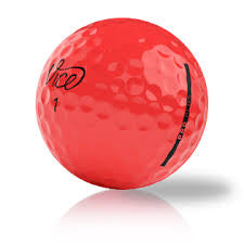 12 Red assorted golfballs