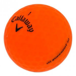 Orange Assorted Golfballs